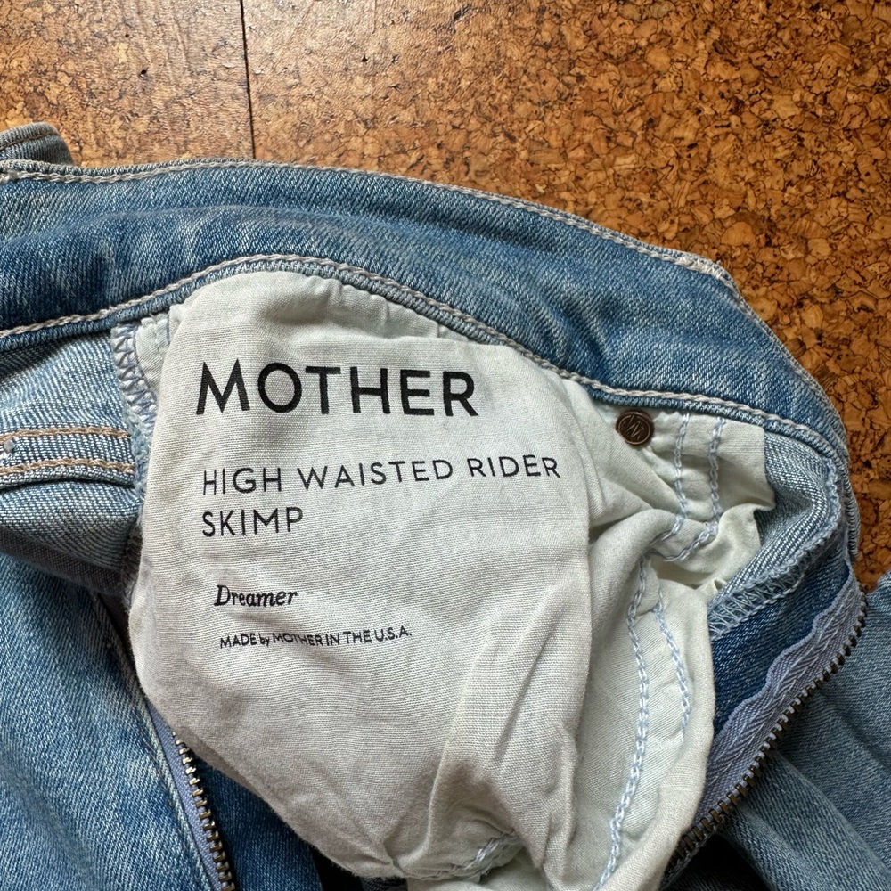 MOTHER Rider Skimp - Picture 3 of 5